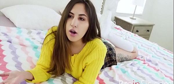  Pregnant Sister Fucking Brother After He Blackmails Her- Veronica Vella